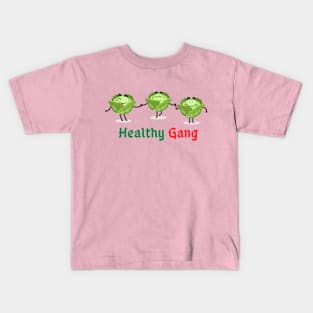 healthy gang Kids T-Shirt